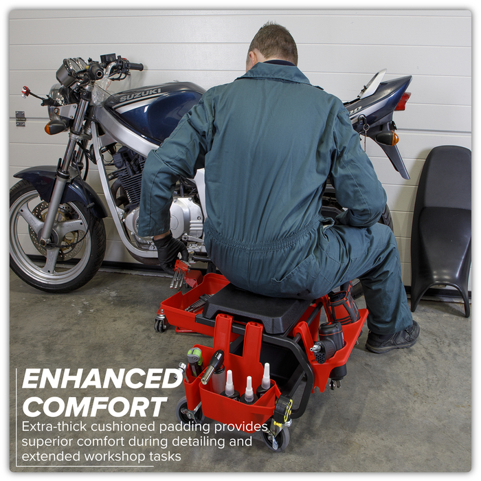 Mechanic's Deluxe Detailing Utility Seat | SCR90