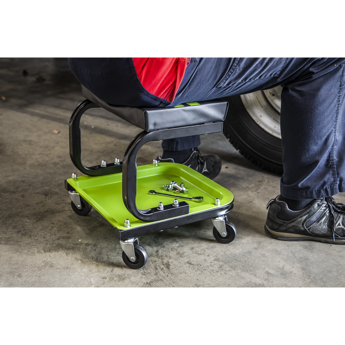 Mechanic's Utility Seat - Green | SCR9HV