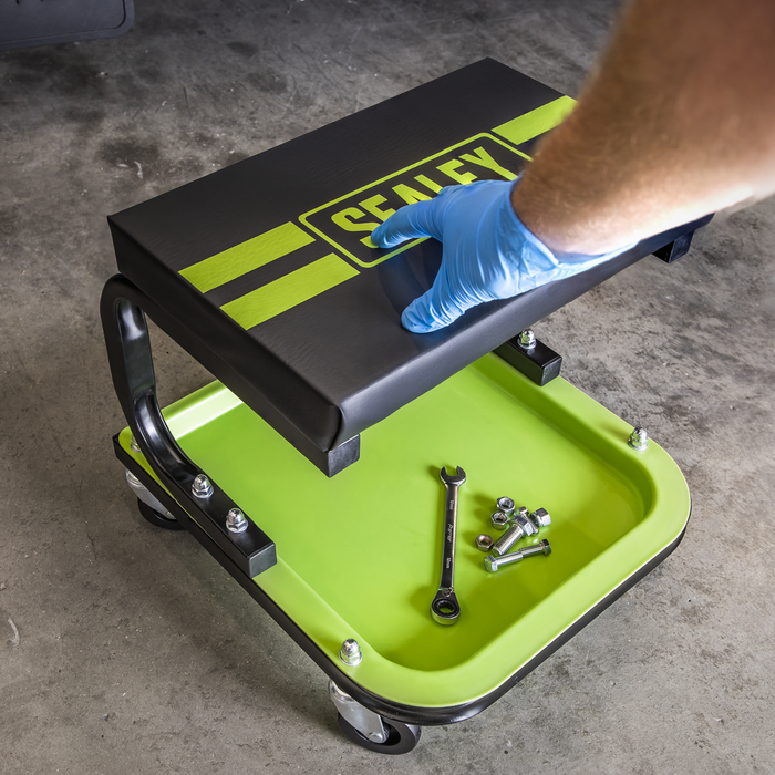 Mechanic's Utility Seat - Green | SCR9HV