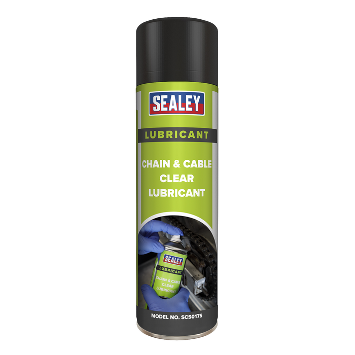 Chain & Cable Clear Lubricant 500ml | SCS017S