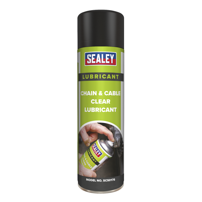 Chain & Cable Clear Lubricant 500ml | SCS017S