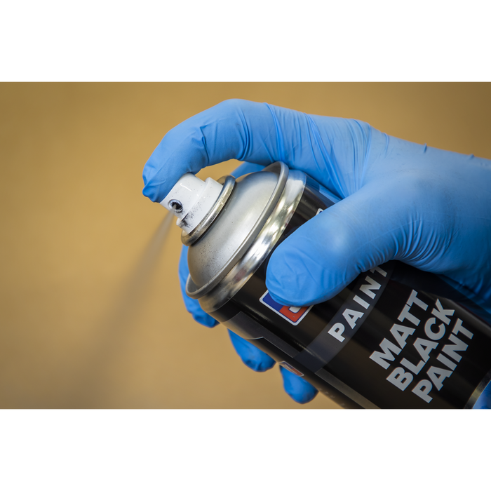 Matt Paint 500ml - Black | SCS026S