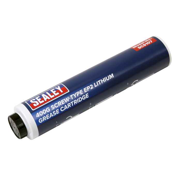 EP2 Lithium Grease Cartridge Screw-Type 400g | SCS107