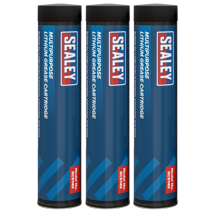 Multipurpose Lithium Grease Cartridge 85g - Pack of 3 | SCS140