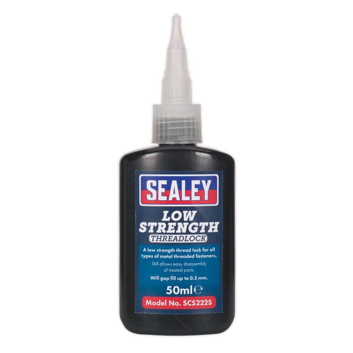 Low Strength Thread Lock 50ml - Pack of 12 | SCS222