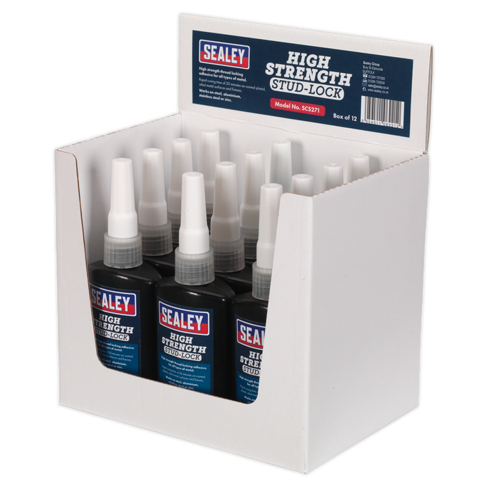 High Strength Stud Lock 50ml - Pack of 12 | SCS271