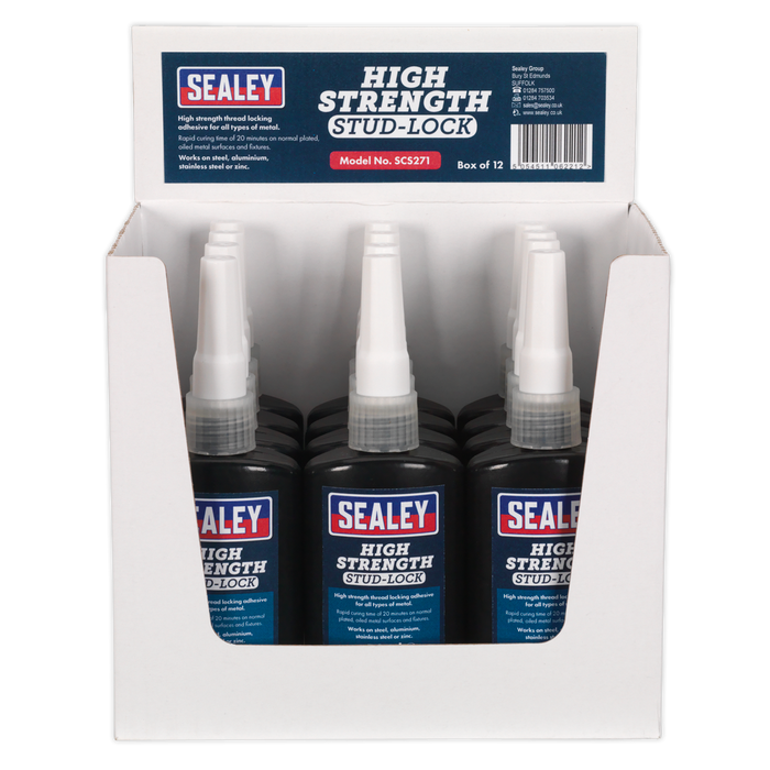 High Strength Stud Lock 50ml - Pack of 12 | SCS271