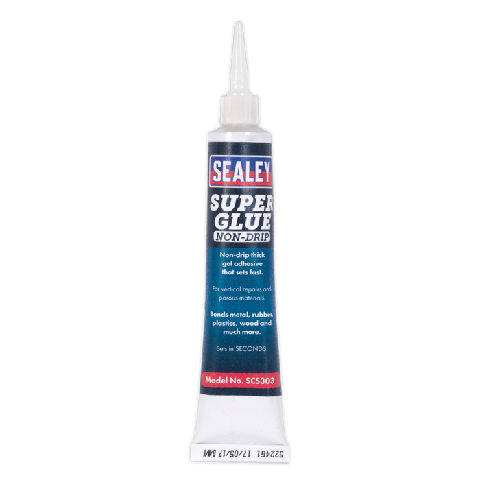 Non-Drip Gel Super Glue 20g - Pack of 20 | SCS303