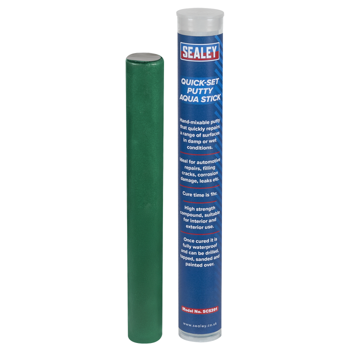 Quick-Set Putty Aqua Stick | SCS391
