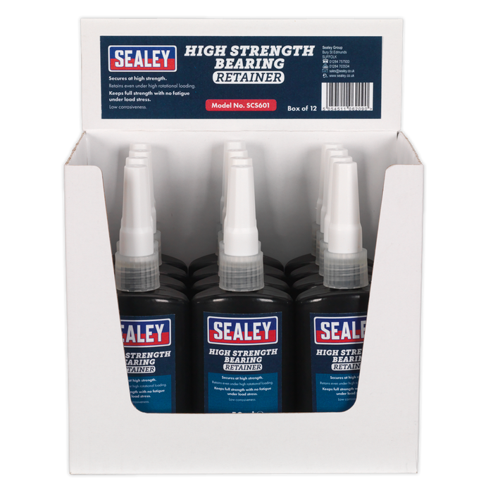 High Strength Bearing Fit Retainer 50ml - Pack of 12 | SCS601