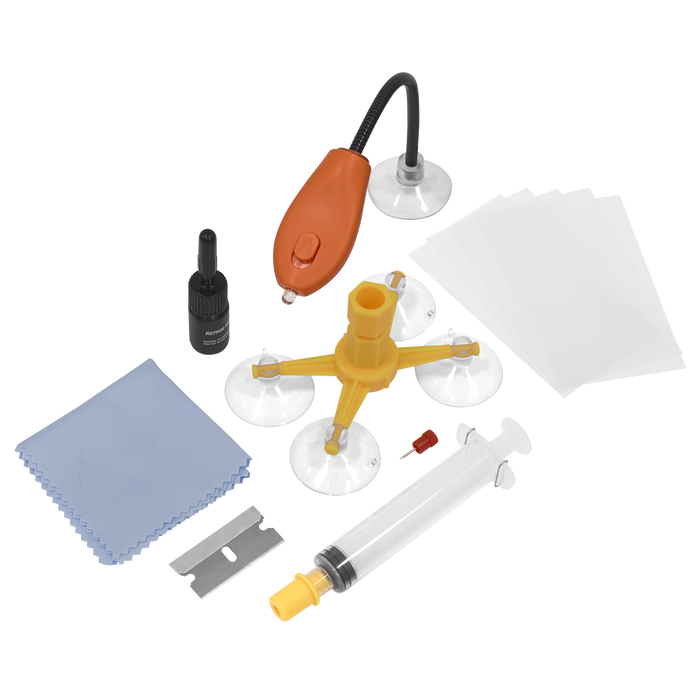 Windscreen Repair Kit with UV Light | SCS902