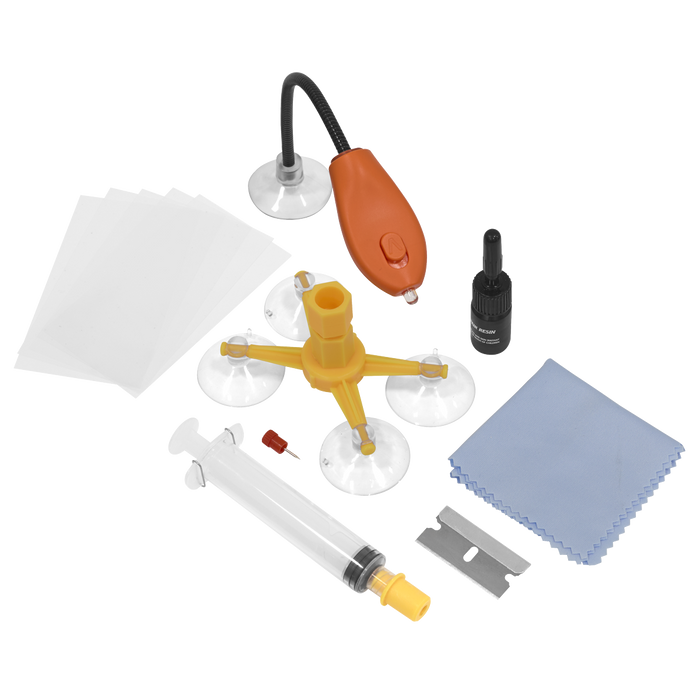 Windscreen Repair Kit with UV Light | SCS902