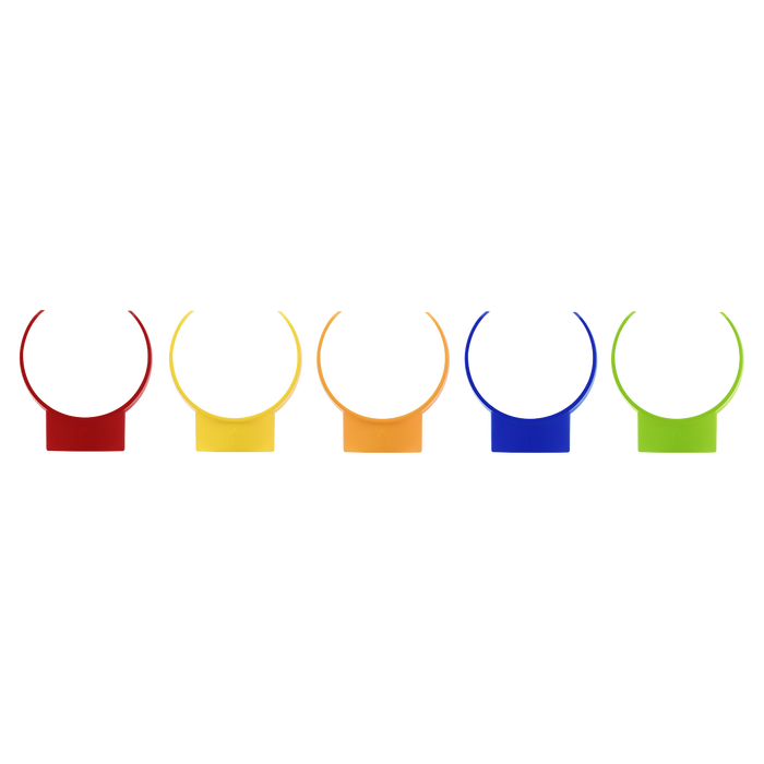 Pressure Sprayer Colour-Coded Caps 5pc | SCSGC