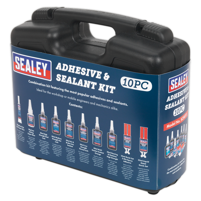 Adhesive & Sealant Kit 10pc | SCSKIT1