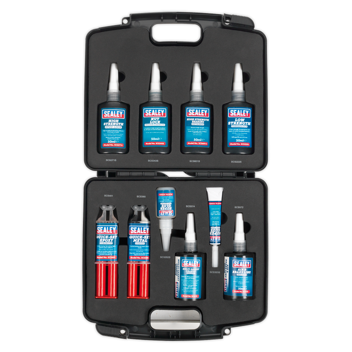 Adhesive & Sealant Kit 10pc | SCSKIT1