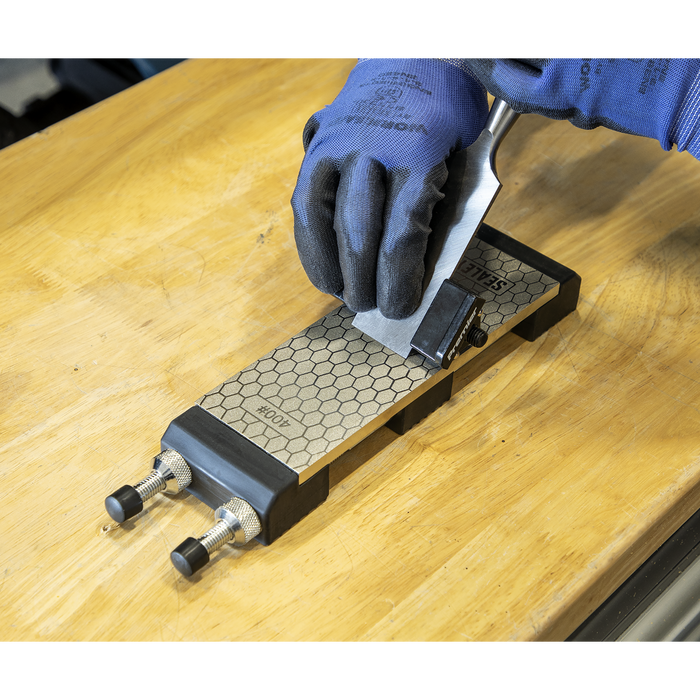Combination Diamond Sharpening Whetstone with Adjustable Stone Holder | SCSS1