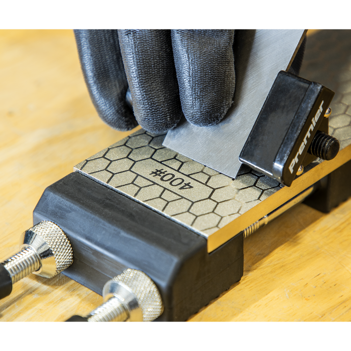 Combination Diamond Sharpening Whetstone with Adjustable Stone Holder | SCSS1