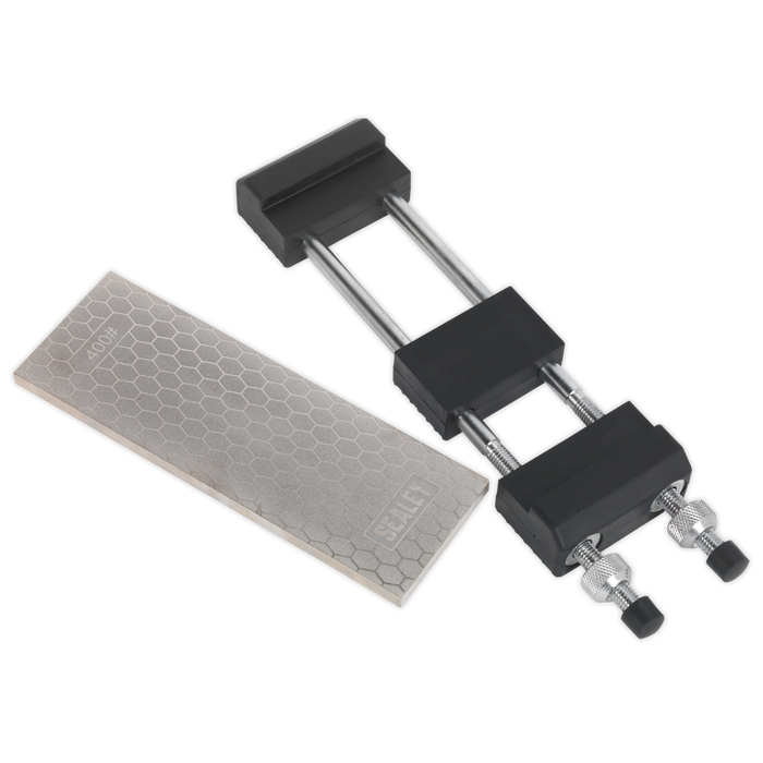 Combination Diamond Sharpening Whetstone with Adjustable Stone Holder | SCSS1