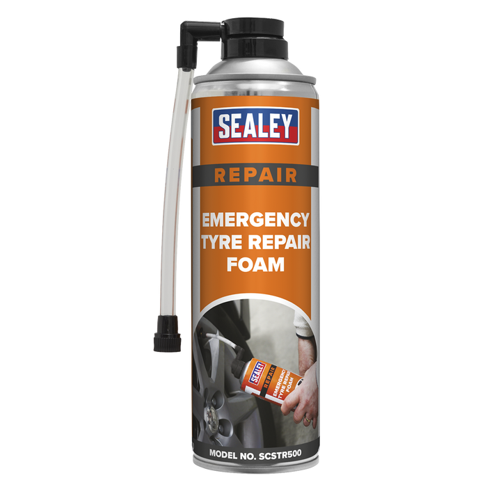 Emergency Tyre Repair Foam 500ml | SCSTR500