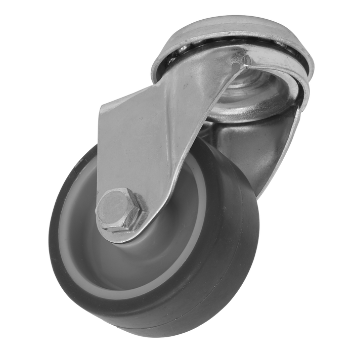 50mm Castor Wheel with Swivel Bolt Hole | SCW250SBEM