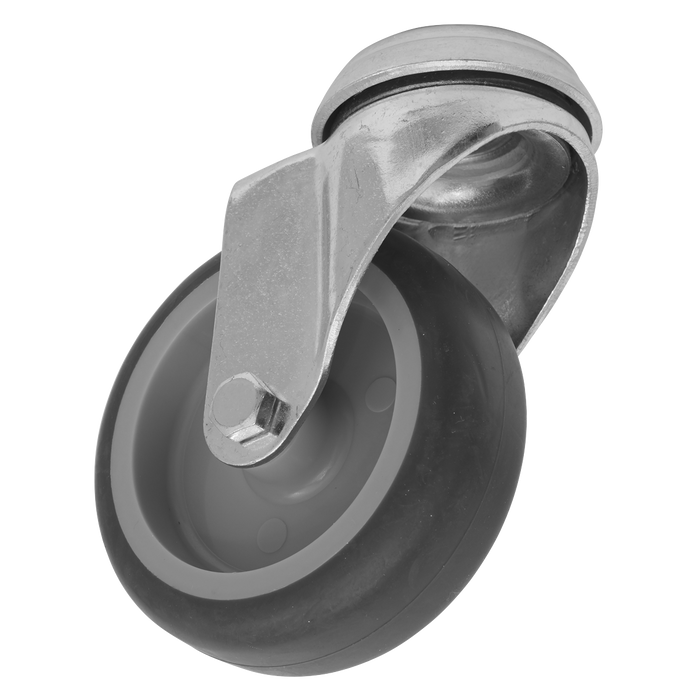 75mm Castor Wheel with Swivel Bolt Hole | SCW275SBEM