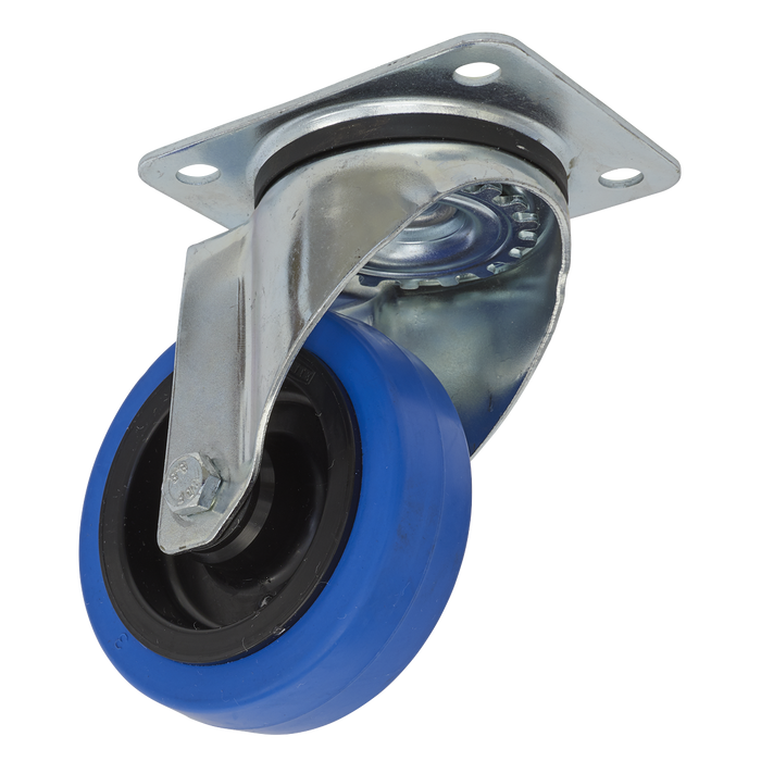 100mm Castor Wheel with Swivel Plate | SCW3100SP