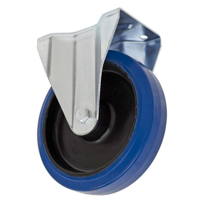 160mm Castor Wheel with Fixed Plate | SCW3160FPEM