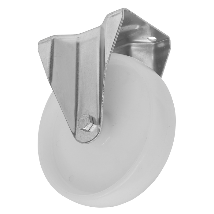 100mm Castor Wheel with Fixed Plate | SCW4100FPEM