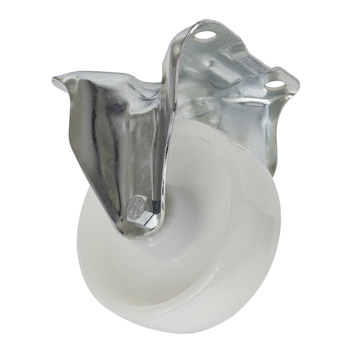 100mm Castor Wheel with Fixed Plate | SCW4100FP