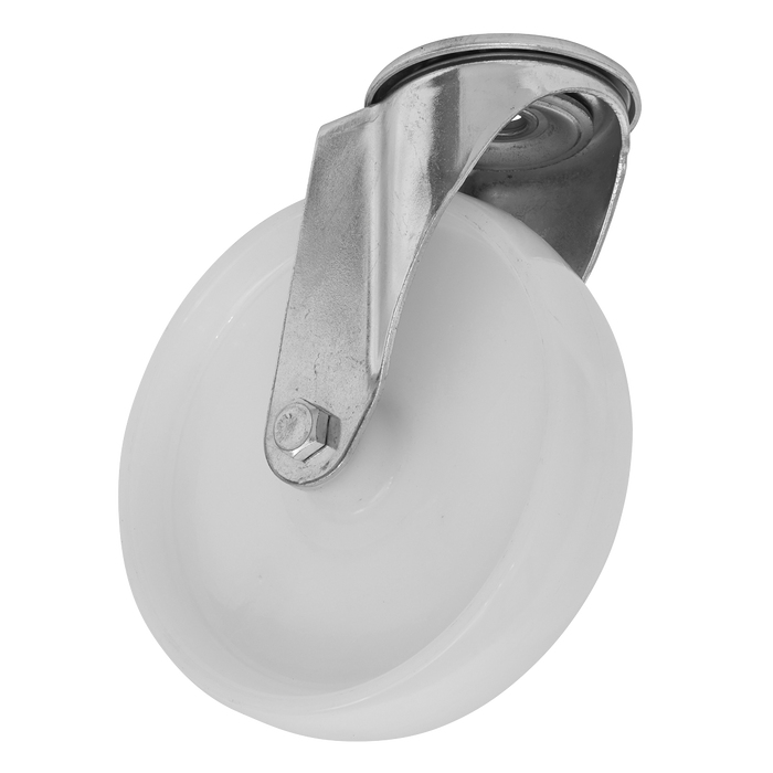 100mm Castor Wheel with Bolt Hole | SCW4100SBEM