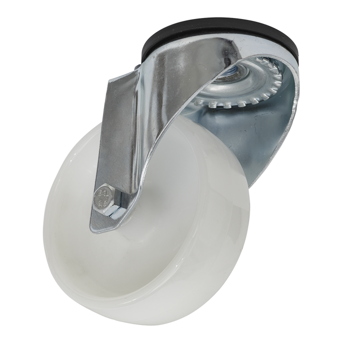 100mm Castor Wheel with Swivel Bolt Hole | SCW4100SB