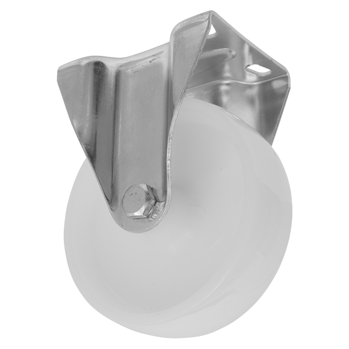 125mm Castor Wheel with Fixed Plate | SCW4125FPEM