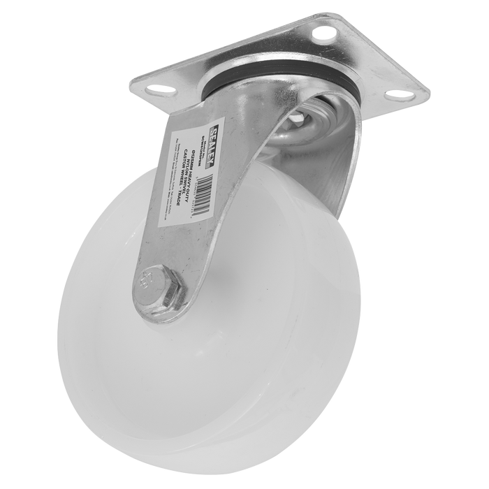 125mm Castor Wheel with Swivel Plate | SCW4125SPEM