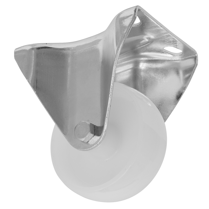 80mm Castor Wheel with Fixed Plate | SCW480FPEM