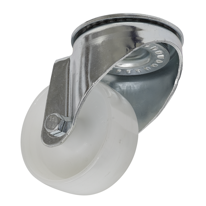 80mm Castor Wheel with Swivel Bolt Hole | SCW480SB