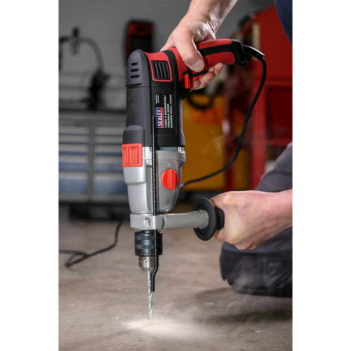 13mm 2 Mechanical Plus Variable Speed Hammer Drill 1050W/230V | SD1000