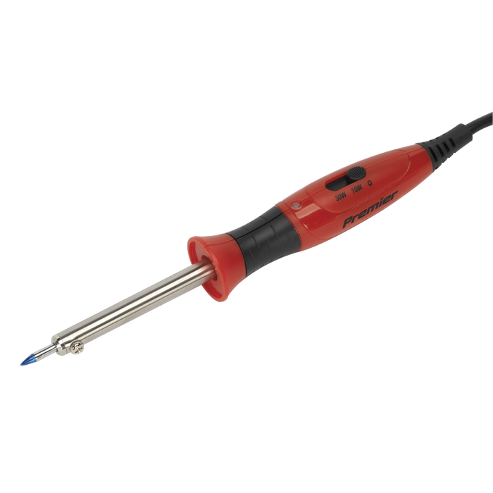 Premier Dual Wattage Professional Soldering Iron with Long-Life Tip 15/30W/230V | SD1530