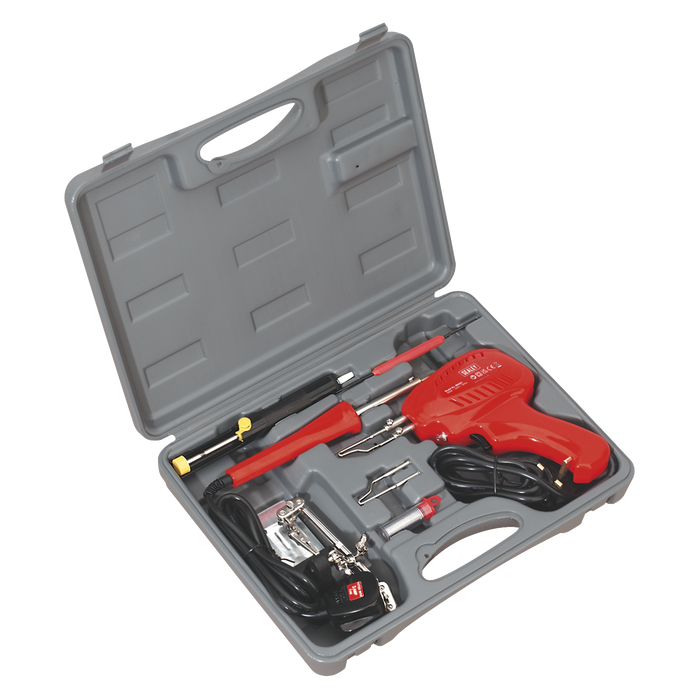 Soldering Gun/Iron Kit 230V 8pc | SD300K