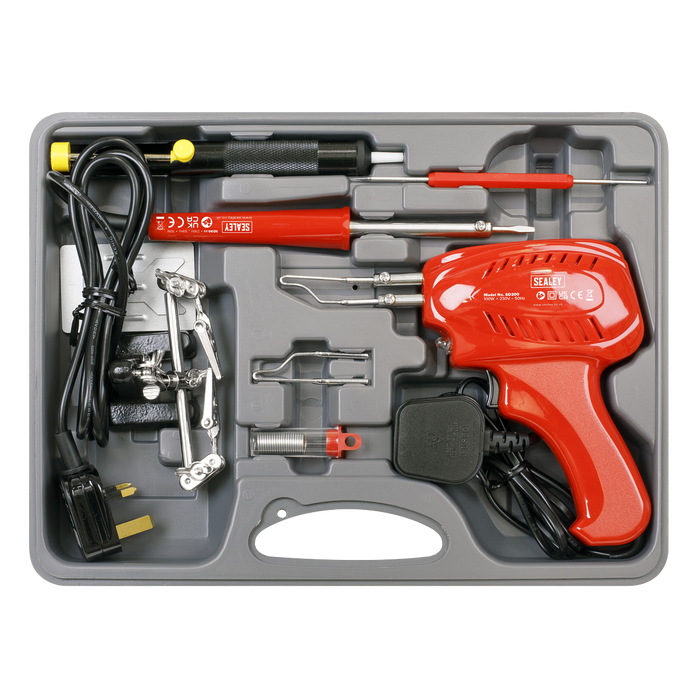 Soldering Gun/Iron Kit 230V 8pc | SD300K