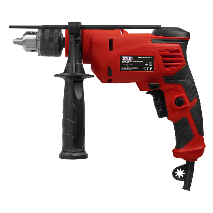 13mm Variable Speed Hammer Drill 750W/230V | SD750