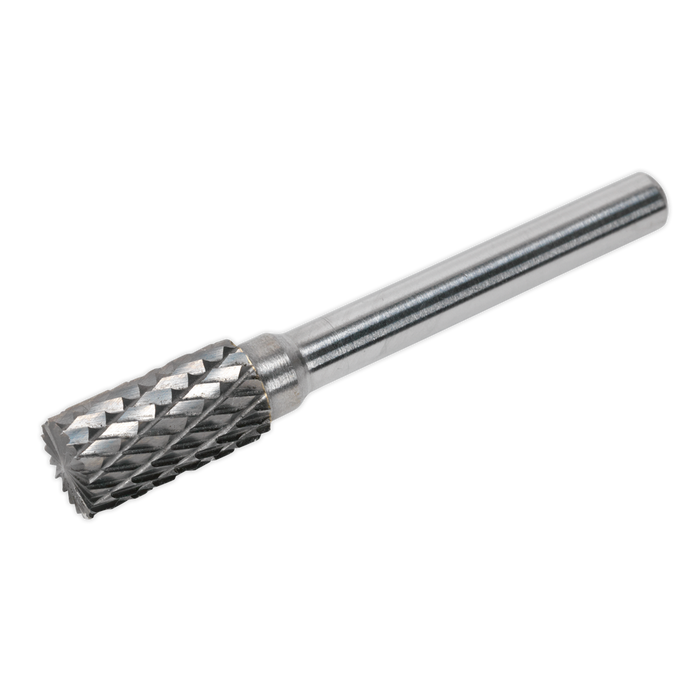 Cylindrical Front End Cut Tungsten Carbide Rotary Burr 10mm | SDB01
