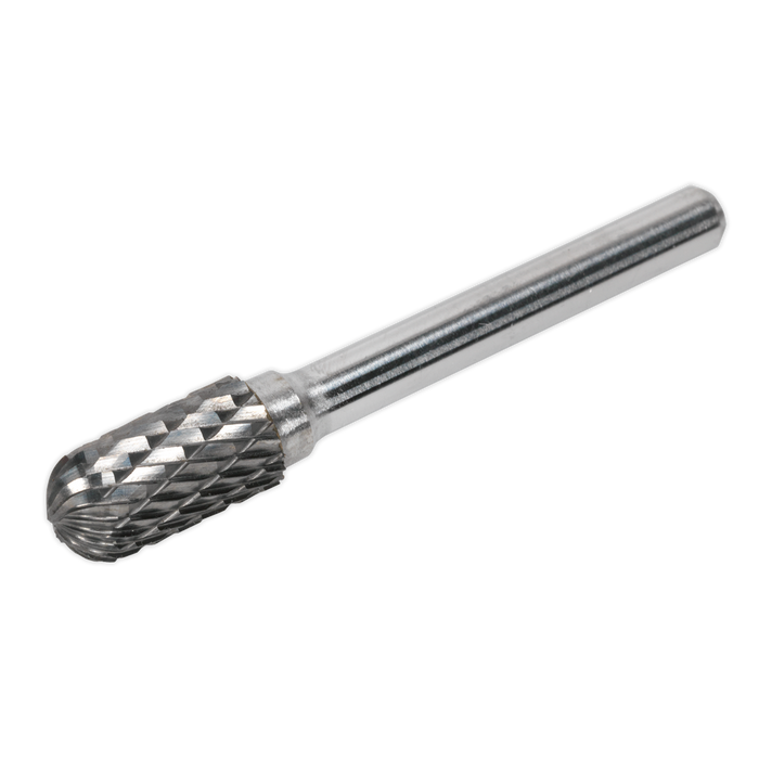 Cylindrical Ball Nose Tungsten Carbide Rotary Burr 10mm | SDB02