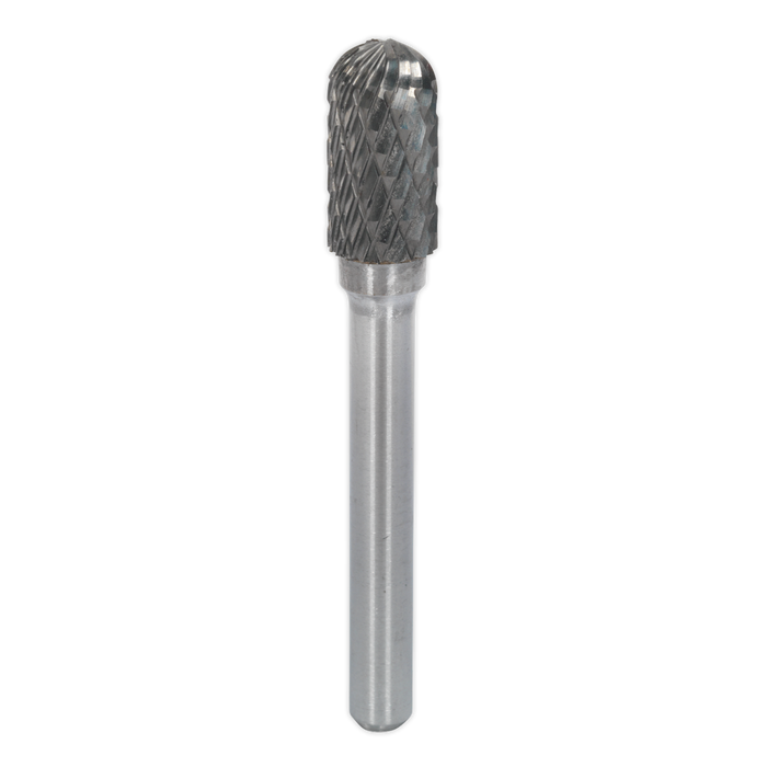 Cylindrical Ball Nose Tungsten Carbide Rotary Burr 10mm | SDB02
