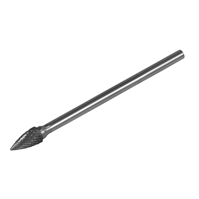 Tungsten Carbide Rotary Burr Extra-Long Arc Pointed Nose 10mm | SDB03XL