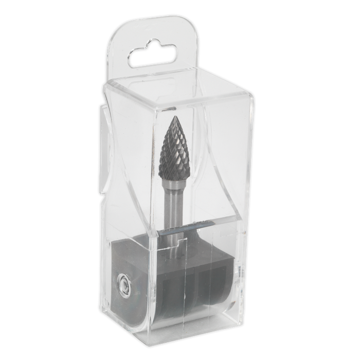 Arc Pointed Nose Tungsten Carbide Rotary Burr 10mm | SDB03