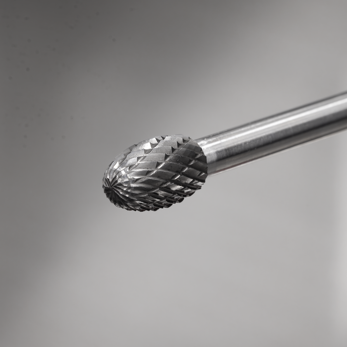 Tungsten Carbide Rotary Burr Extra-Long Oval 10mm | SDB04XL