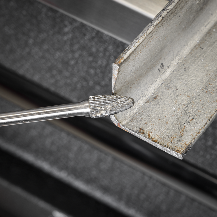 Tungsten Carbide Rotary Burr Extra-Long Arc Round Nose 10mm | SDB05XL