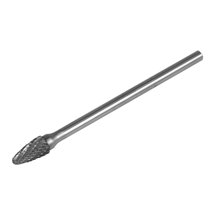 Tungsten Carbide Rotary Burr Extra-Long Arc Round Nose 10mm | SDB05XL