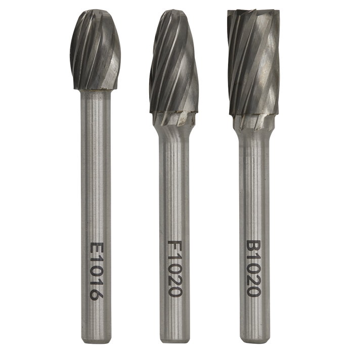 Tungsten Carbide Rotary Burr Set 3pc - Ripper/Coarse | SDBCK3