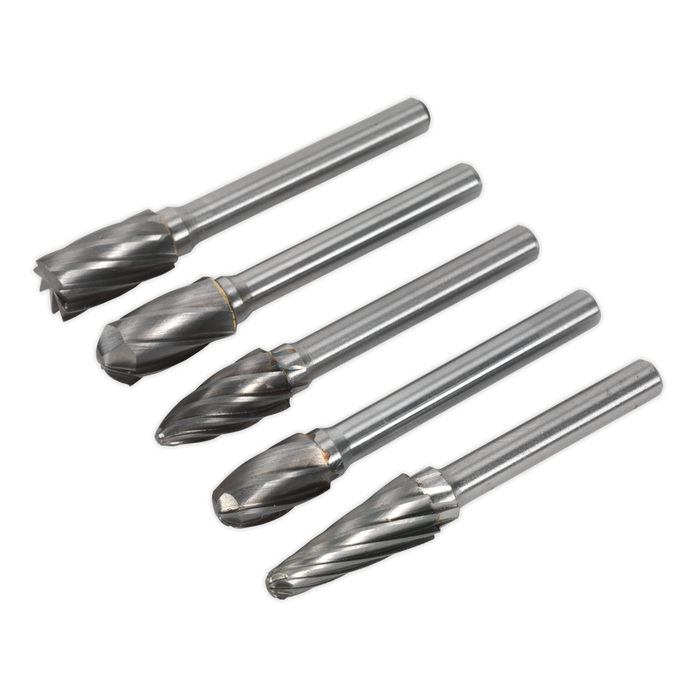 Tungsten Carbide Rotary Burr Set 5pc - Ripper/Coarse | SDBCK5